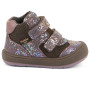 Încălțăminte barefoot all-seasons pentru copii Frodo Ollie Lumi Tex Pink Shine