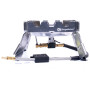 Arzător pentru camping Ridge Monkey Quad Connect Pro Full Kit