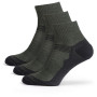 Șosete Zulu Merino Lite Men 3 pack verde