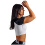 Tricou femei Nebbia Crop Top Leopard '97 Primal