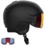 Mărime cască: 59-62 cm / Culoare: negru