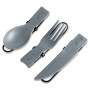 Set tacâmuri GSI Outdoors Tekk Trio Folding Cutlery Set