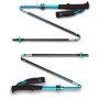 Bețe de trekking femei Black Diamond W Distance Carbon FLZ Poles