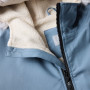 Geacă impermeabilă pentru copii Regatta Junior Waterproof Changing Robe Pro Grey Mirage