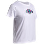 Tricou funcțional copii Under Armour Tech Armour Graphic SS White