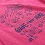 Tricou copii Alpine Pro Nogero Fuchsia