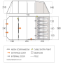 Cort de familie Vango Lismore TC 600XL Package
