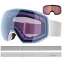 Ochelari de schi Salomon Radium Prime Sigmaphoto +1Lens alb White