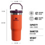 Cană termică Stanley Tumbler se slámkou/brčkem 890 ml