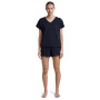 Tricou funcțional femei Icebreaker Women Mer 150 Lodge SS Tee