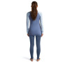 Tricou funcțional femei Icebreaker Wom Mer 260 ZoneKnit LS Half Zip