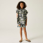 Poncho copii Regatta Kids Towel Robe DrkStrmCamo