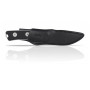 Nůž Acta Non Verba P200 Mk.II Stonewash, plain edge, leather sheath
