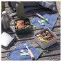 Tacâm Opinel Picnic Plus cu furculiță/linguriță/șervețel