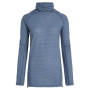 Hanorac femei Icebreaker Wom Mer 400 RealFleece Grid Pulover Hood albastru/gri Dawn