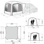 Cort frontal Outwell Shalecrest