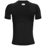 Tricou funcțional copii Under Armour UA HG Armour SS Black