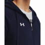 Hanorac bărbați Under Armour Rival Fleece FZ Hoodie