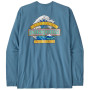 Tricou bărbați Patagonia Long-Sleeved Great Waves Responsibili-Tee