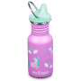 Sticlă copii Klean Kanteen Classic Sippy 355 ml roz