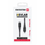 Cablul de încărcare și de date Swissten Kevlar USB-C/Lightning 1,5 m