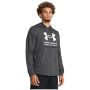 Hanorac bărbați Under Armour UA Rival Terry Graphic Hood gri Gray