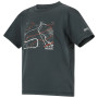 Tricou copii Regatta Alvarado Seal Grey