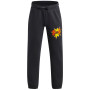 Pantaloni copii Under Armour UA B Rival FLC Graphics Jgr Anthracite gri Anthracite / / Outrageous Orange