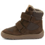 Încălțăminte de iarnă copii Frodo Barefoot Tex Winter Dark Brown