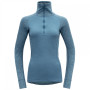 Tricou funcțional femei Devold Duo Active Merino 205 Z.Neck