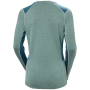 Tricou funcțional femei Helly Hansen W Lifa Merino Midweight Crew