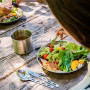 Tacâm GSI Outdoors Glacier Stainless 3 Pc. Ring Cutlery