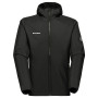 Geacă bărbați Mammut Rime Light IN Hybrid Hooded Jacket Men negru black 0001