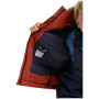 Geacă de iarnă copii Didriksons Bjärven Kids Parka 5 Rust