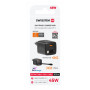 Adaptor Swissten SlideCharge Gan 45W, 1X USB-A 18W + kabel USB-C 0,75 m