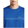 Tricou bărbați Icebreaker Men Merino 150 Tech Lite SS Tee Range Stripes