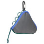 Husă pentru voiaj Aevor Onigiri Charm gri/albastru Proof Dual Dip Aqua Drift