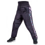 Pantaloni softshell copii Unuo žíhané
