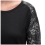 Tricou funcțional pentru femei cu mânecă lungă Sensor Merino Blend Impress