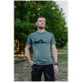 Tricou bărbați MOOA Merino Lyolite Highlander 150 Short