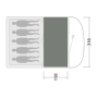 Covor pentru cort Outwell Cozy Carpet Sky 5