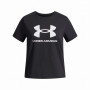 Tricou copii Under Armour BIG LOGO SS-BLK negru/alb Black
