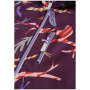 Geacă softshell copii Reima Vantti Deep Purple