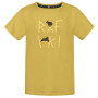 Tricou copii Rafiki Kailas Jr Khaki II galben khaki II
