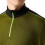 Tricou funcțional bărbați Helly Hansen Lifa Merino Midweight 1/2 Zip