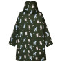 Geacă impermeabilă pentru copii Regatta Junior Changing Robe Dark Khaki Cat Dog