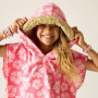 Poncho copii Regatta Kids Towel Robe PinkHazPetal