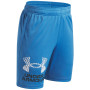 Pantaloni scurți copii Under Armour UA Tech Logo Shorts Aegean Blue