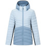 Geacă femei Regatta Womens Hooded Leedre Hybrid albastru deschis SkyDuskBl