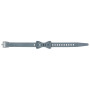 Curea universală Sea to Summit Stretch-Loc 15 - 20mm x 375mm gri